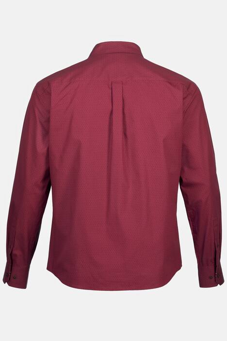 overhemd, lange mouwen, minimal dessin, buttondown kraag, modernfit