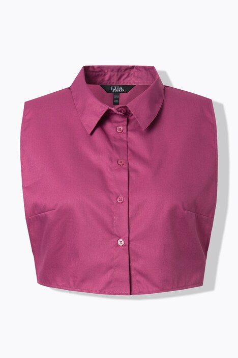 Blousekraag, knoopsluiting, als onderkleding