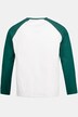 T-shirt, manches longues, bicolore, imprimé bison