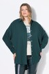 Mousseline blouse, oversized, overhemdkraag, lange mouwen