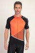 JAY-PI Rad-Trikotjacke, Bikewear, Stehkragen, Halbarm, hinten Saumtaschen