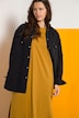 Chemise en jean, oversized, col chemise, manches longues