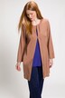 Linen Blend Vertical Pleat Stretch Jacket