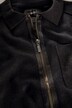 Cardigan en maille fine, col chemise et fermeture à glissière