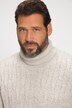 Pullover, Zopfmuster, Rollkragen