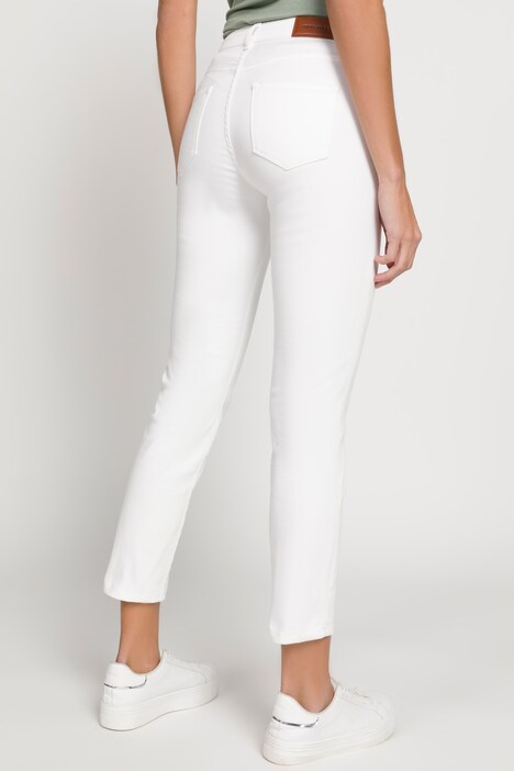 7/8-Jeans, Wascheffekte, Slim, schmale 5-Pocket-Form