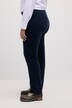 Pantaloni modello Mony in velluto a coste con comoda cintura e tasche con zip