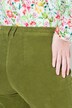 Corduroy broek Mony, comfortabele tailleband, ritszakken