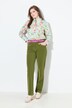 Corduroy broek Mony, comfortabele tailleband, ritszakken