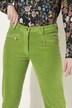 Corduroy broek Mony, comfortabele tailleband, ritszakken