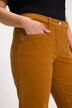 Pantalon en velours côtelé Mony, taille confortable, poches zippées