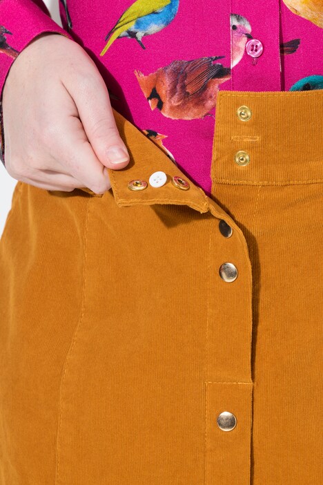 Corduroy rok