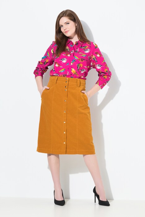 Corduroy rok