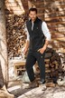 Veste Outdoor coupe-vent, en maille polaire, avec col montant et poches zippées - jusqu'au 8 XL