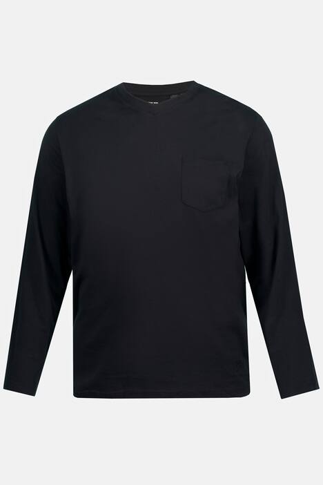 Pijama, dos piezas, camiseta de manga larga, pantalón largo con estampado minimalista