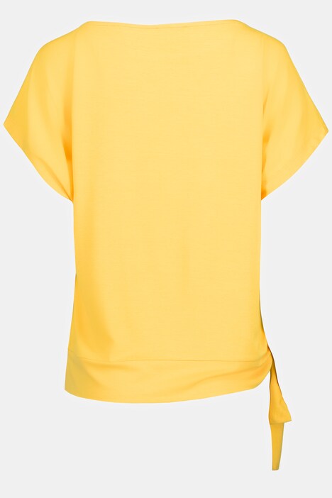 T-Shirt Identity, U-Boot-Ausschnitt, Saum Bindeband, ärmellos