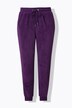 Fleece Tie Front Elastic Waist Stretch Lounge Pants