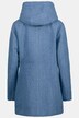Teddy-Parka, Kapuze, 2-Wege-Zipper, Langarm