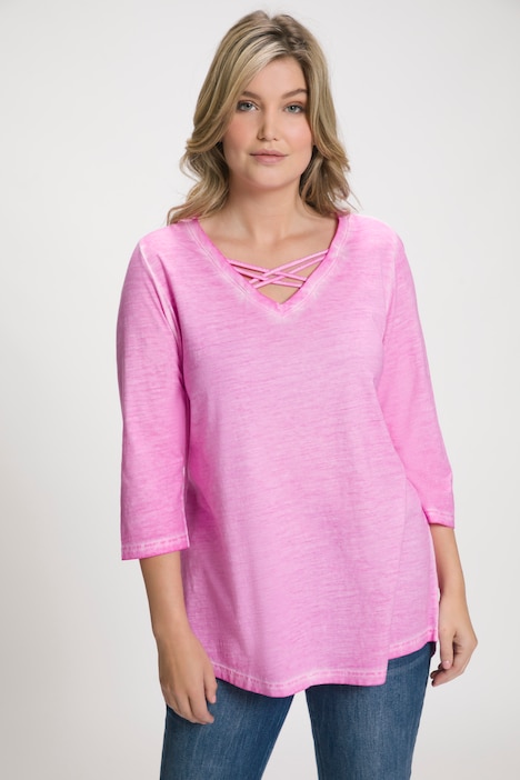 NEVER LOOK BACK Statement A-line Fit Tee