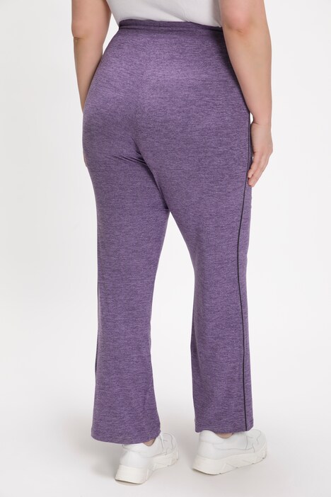 Melange Elastic Waist Functional Recycled Stretch Joggers