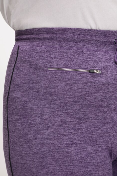 Melange Elastic Waist Functional Recycled Stretch Joggers
