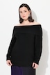 Pullover, off shoulder, lange ærmer
