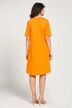 Kleid, Identity, Tunika-Ausschnitt, Halbarm