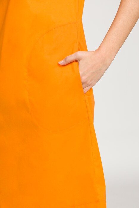 Kleid, Identity, Tunika-Ausschnitt, Halbarm
