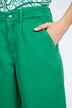 Chinohose, Saum zum Krempeln, Bundfalten