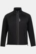JAY-PI softshell jas FLEXNAMIC®, bikewear, opstaande kraag, modieuze reflectoren