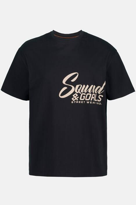 T-shirt STHUGE, oversize, imprimé XL, col rond, manches mi-longues, jusqu'au 8 XL