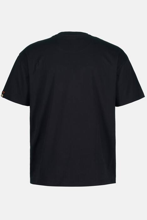 T-shirt STHUGE, oversize, imprimé XL, col rond, manches mi-longues, jusqu'au 8 XL