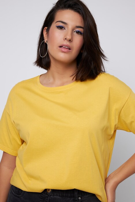 Lot de 2 t-shirts oversized, col rond et manches courtes