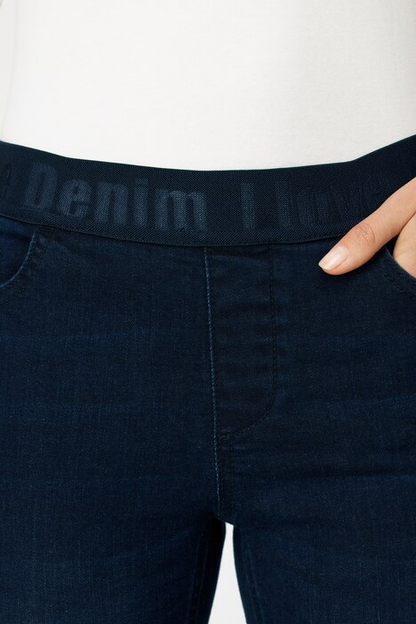 Jeans Julia, Elastikbund, schmale 4-Pocket-Form