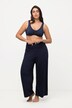 Pantalon Marlene. Jambe large et taille élastique