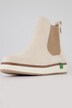 Bottines Chelsea Jana, aspect daim, végane, largeur H
