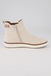 Bottines Chelsea Jana, aspect daim, végane, largeur H