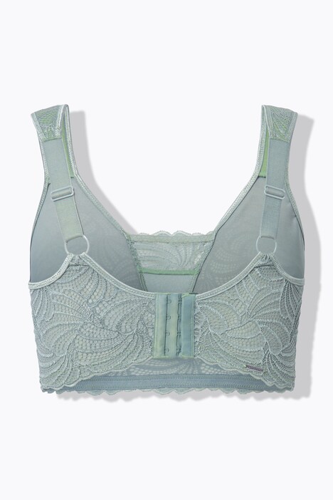 Bralette en dentelle, sans armatures. Bonnet B-F.
