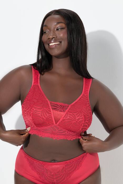 Bralette, Spitze, ohne Bügel, Cup B - F
