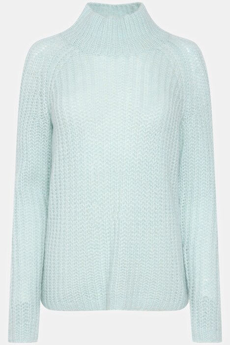 Pullover, Identity, Patentstrick, Stehkragen, Langarm