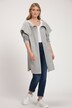 Oversized Hood Zip Front Tunic Sweatshirt