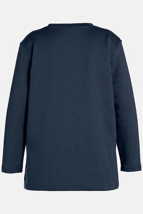 Sweatshirt, Oversized, GOTS zertifizierte Biobaumwolle, C2C zertifiziert