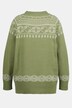 pullover, Noorse dessins, ronde hals, lange mouwen, biologisch katoen