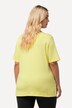 Maglia aderente con davanti doppio, scollo a girocollo e mezze maniche