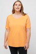 T-shirt doublé sur le devant, col rond et manches courtes - coupe Slim Fit