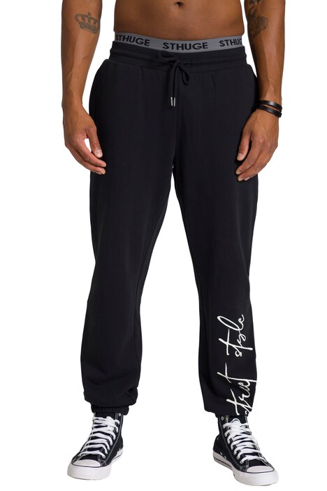 STHUGE jogging kalhoty, volný střih, elastický pas, do 8XL