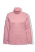 shirt, geribd, slim, colkraag, lange mouwen, biologisch katoen
