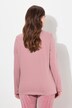 shirt, geribd, slim, colkraag, lange mouwen, biologisch katoen
