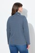 Skjorte, ribbet, slim, turtleneck, langermet, økologisk bomull