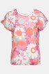 Bluse, doppellagig, Chiffon, blickdichtes Top
